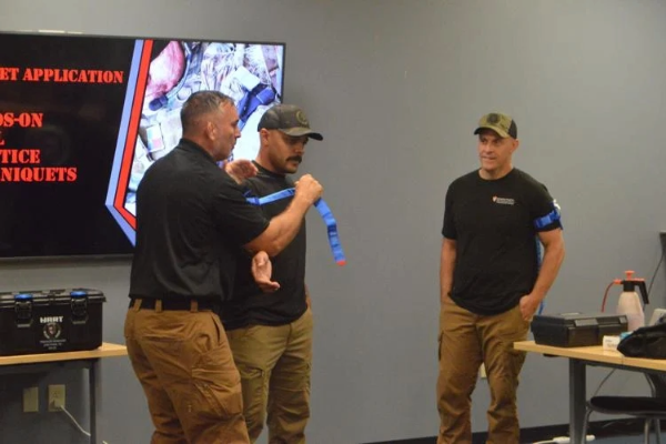 JFC Security, LLC Receives Training for Trauma Care, Bleeding Control