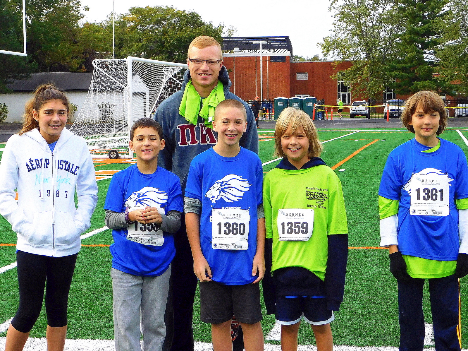 Mandel Day School Partners with Force Sports - Running Club Picture