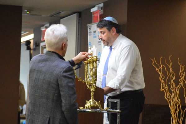 Federation Lights Menorah in Support of Sydney Jews