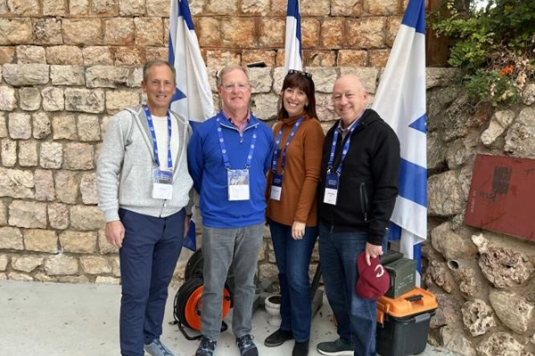 Federation Leaders See War Devastation on Mission Trip