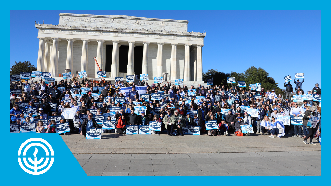 Cleveland Marches for Israel in Washington, D.C.