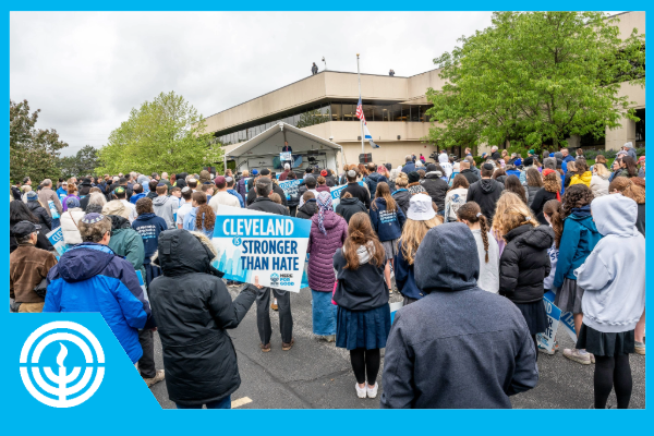 WATCH: Jewish Cleveland Rallies After Israeli Embassy Staff Murders to Stand Against Hate